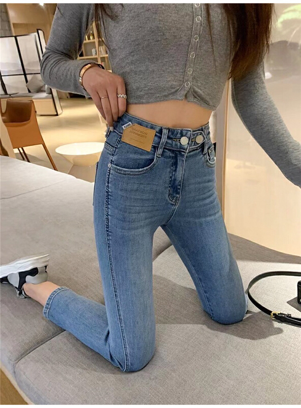 [okd] straight versatile Slim Fit Jeans 8057\zxl