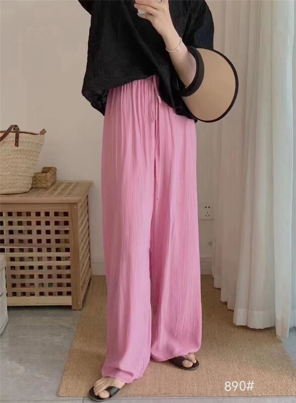 [Shangpin Wanqian] simple straight tube versatile casual pants 890\hjy