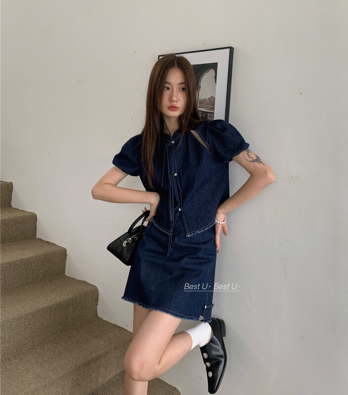 [best u] Korean simple slim skirt (excluding top) 60167\lsw