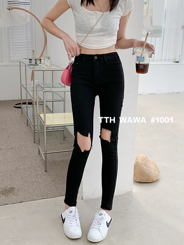 Original price 88.99! [Wawa] Korean casual casual casual casual casual jeans w1001\lsl