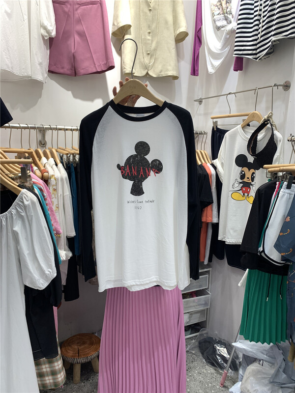 [JY] round neck printed casual sunscreen shirt ys1-6688\zzl