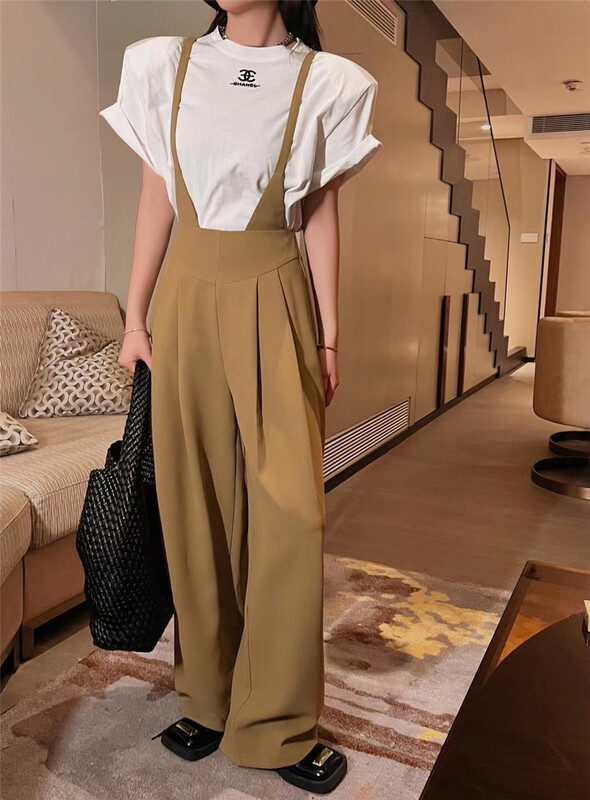 [ESU] simple high waist versatile age reducing suspender 3775-1\lwy