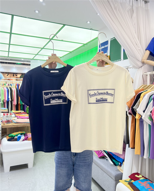[1986] letter fashion Korean Short Sleeve T-shirt f2602 \lsl