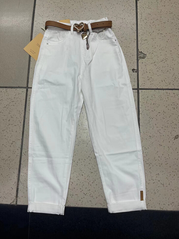 Original price 87.98! [okd] Korean casual Harlan jeans (with belt) 52598\zxl