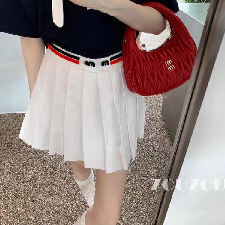 [dawg king] Korean pleated versatile skirt d9576\wtt