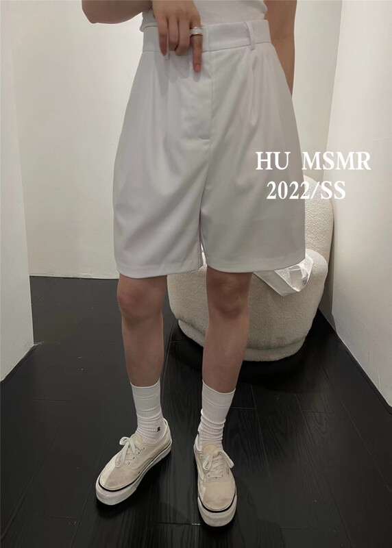 [Hu] Korean simple slim casual shorts 6818\ozq