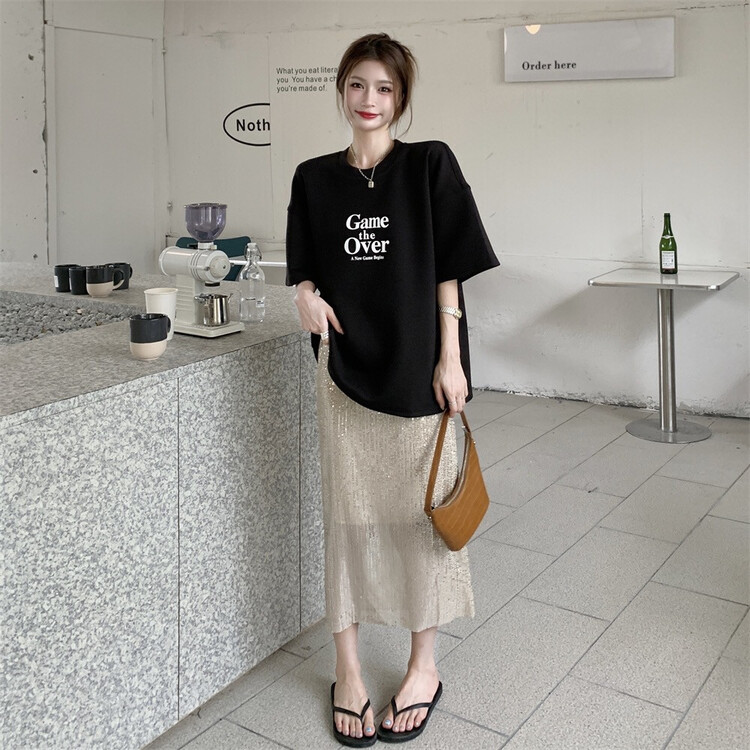 [Bingbing] Beaded fashion sweet skirt ys2-8270\csx