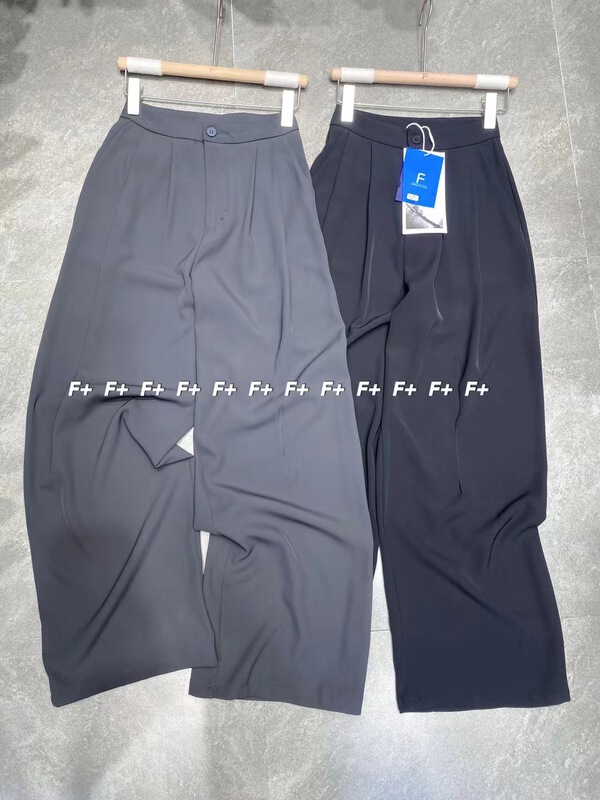 【F】 Korean loose casual wide leg pants 1539\hbx