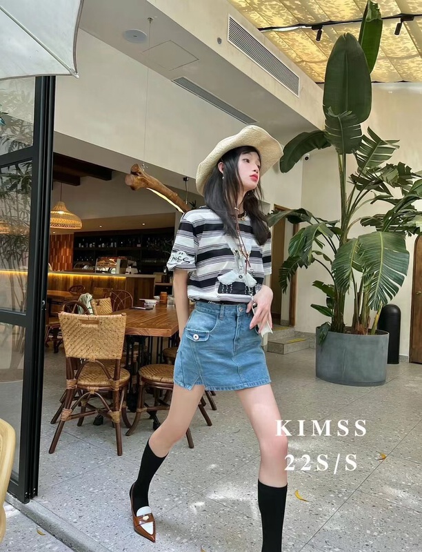 [m.zz] design sense retro slim skirt pants 9256\lsw