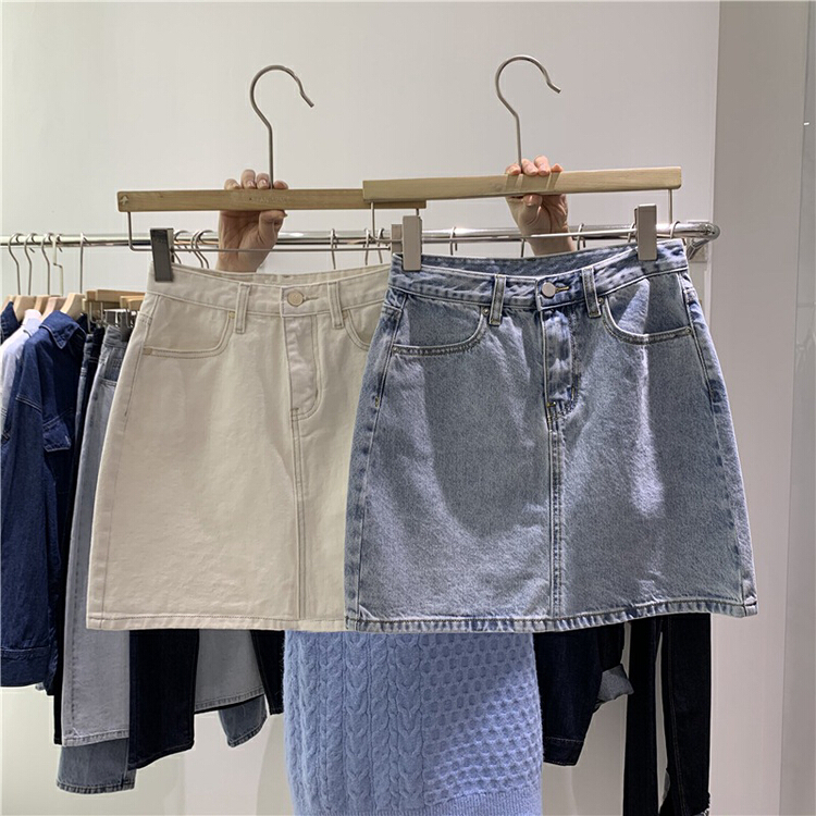 [Zoe Han jeans] versatile fashion retro skirt 6725\ozq
