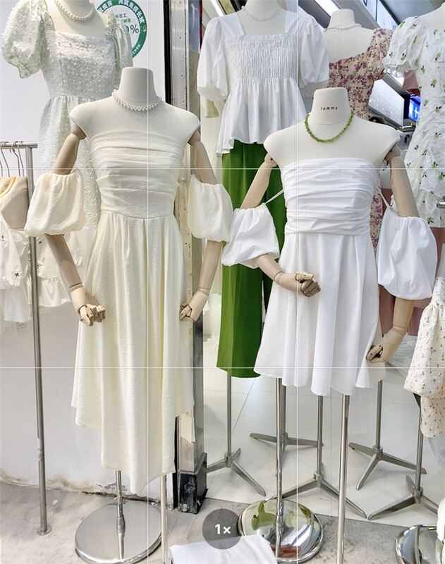 [Lemmy] Korean style Strapless slim dress 8731\hbx