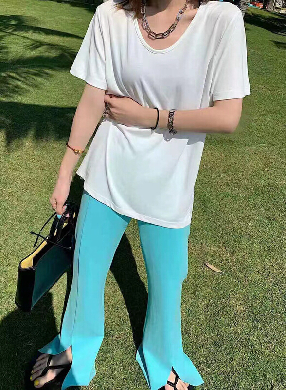 [Mido] loose large cool short sleeve T-shirt 6021\lsl