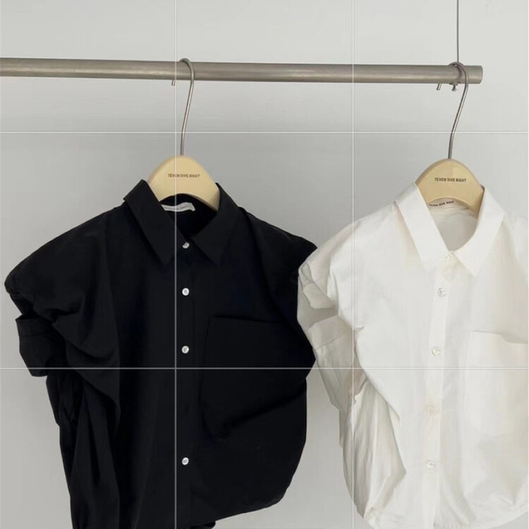 [7even5ive8eight] fashionable sleeveless comfortable shirt 1998\hjy