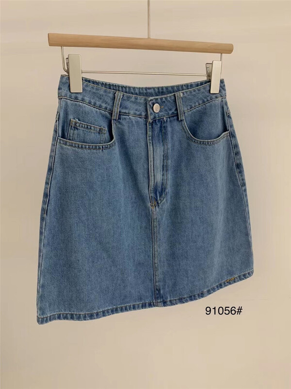 [forming-z] Korean simple short denim skirt 91056\csx