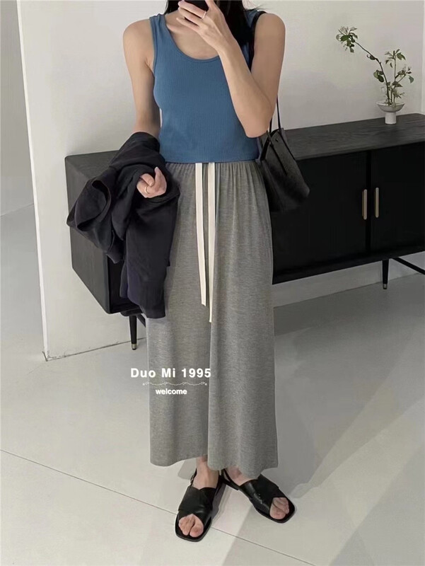 [Duomi] vertical elastic waist versatile skirt ys1-2250\zxl