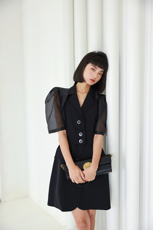 [GL] fake two piece design suit dress c5036\jhy