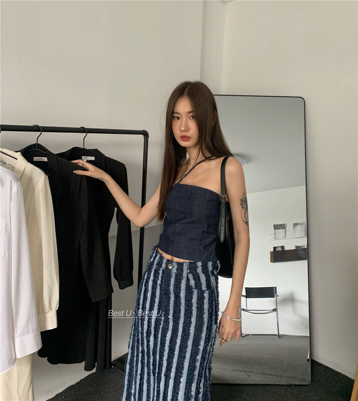 [best u] bra small sexy retro vest / sling 56172\lsw