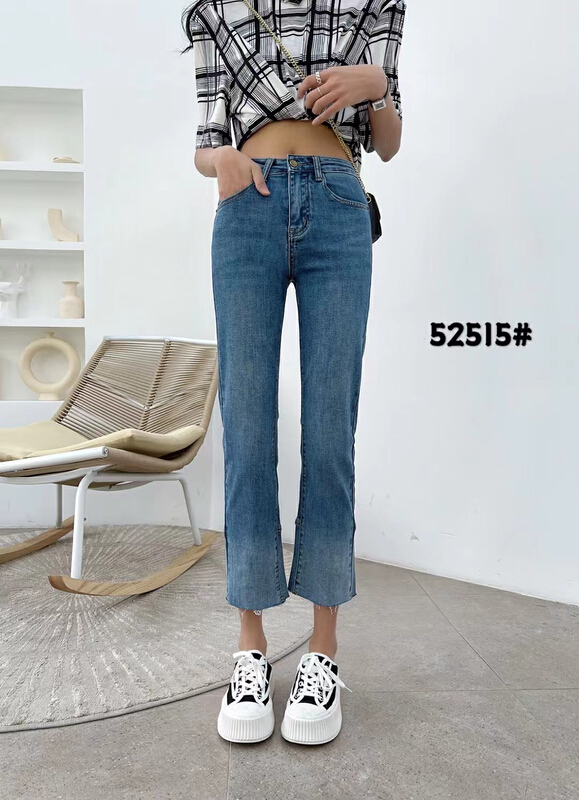 Original price 76.70! [okd] simple and versatile straight jeans 52515\zxl