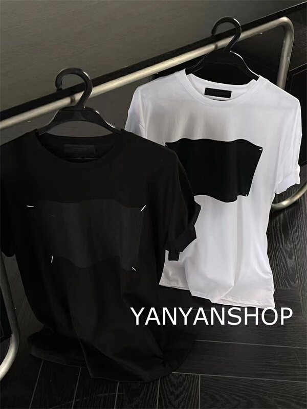 [Yanyan shop] casual simple loose comfortable short sleeve T-shirt 8091\hyy