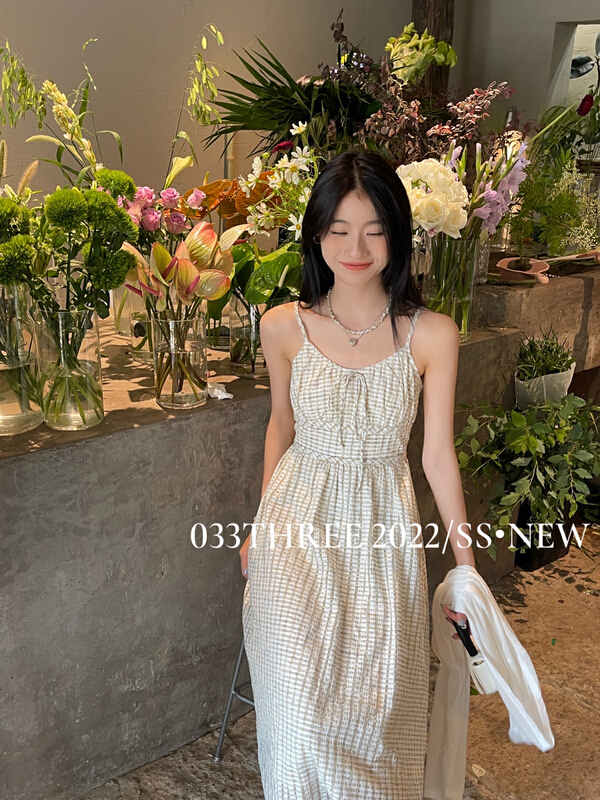 [033three] lattice suspender dress (dress only) 8209\lsl