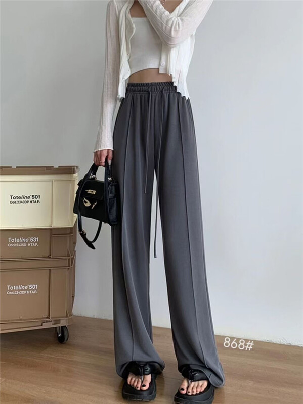 [Shangpin Wanqian] basic versatile copper ammonia casual pants 868\hjy