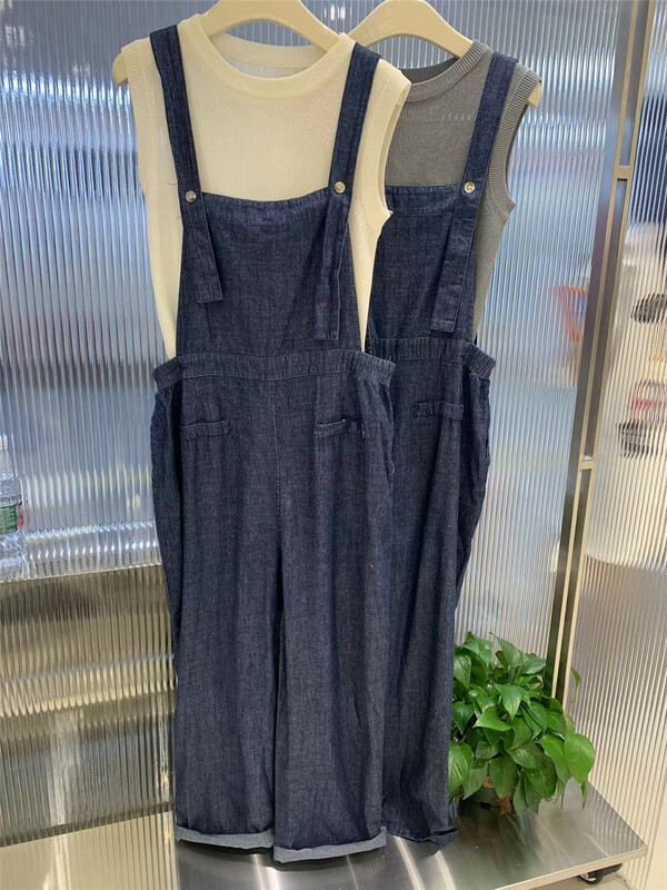 [o not 1] simple round neck vest + fashionable strap skirt set n125\lsw