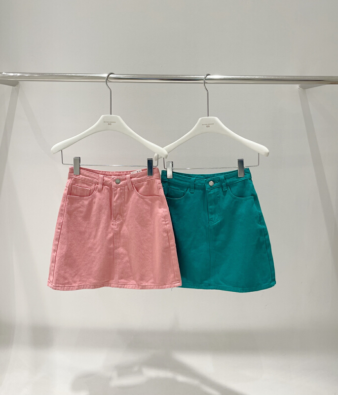 [onivinage Omni] Vintage color denim skirt ow224n5661