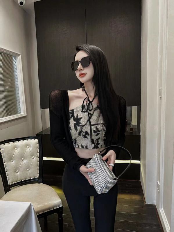 [web sensing] small sexy Korean literature and art vest / suspender (excluding external strap) a053\ozq