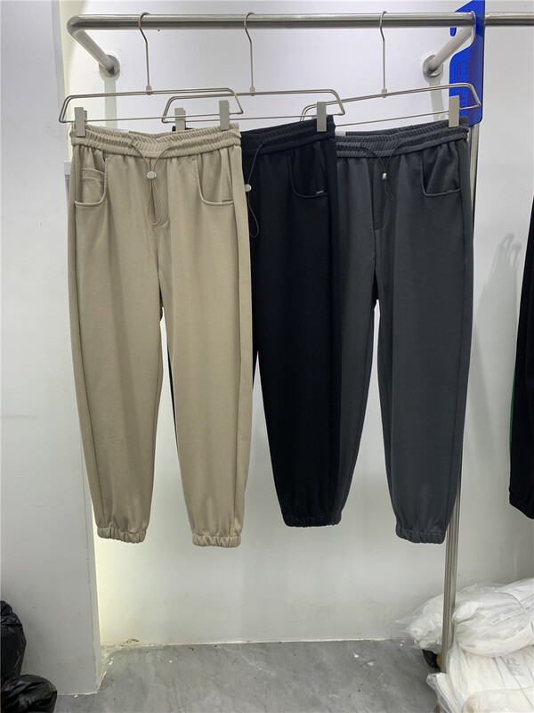 [long standing hot] comfortable elastic waist versatile casual pants 8578\zzl