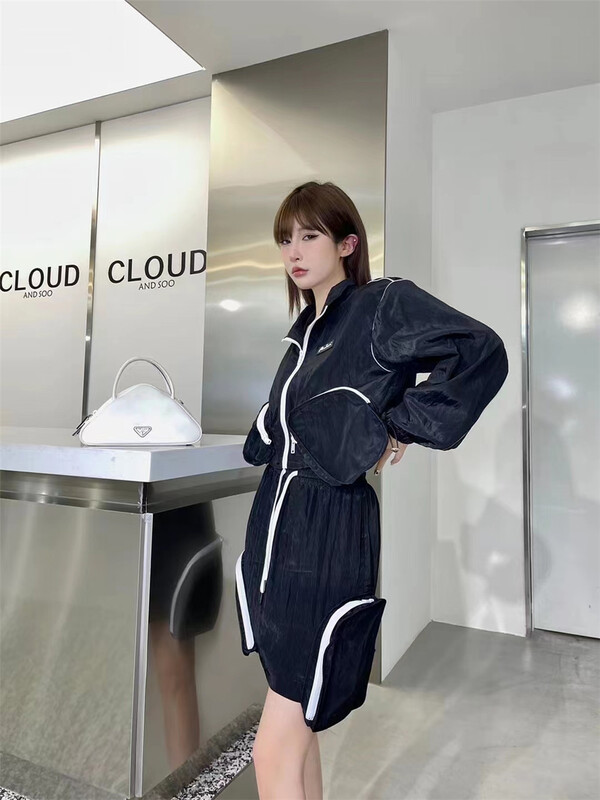 [m.zz] design sense retro fashion short coat + slim skirt suit 9265\lsw