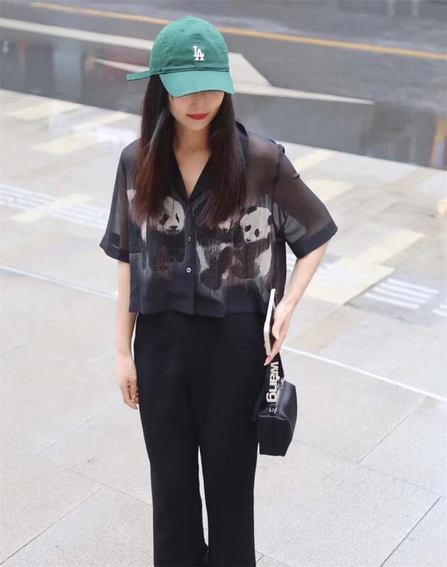 [m.zz] panda loose retro shirt 9220\lsw