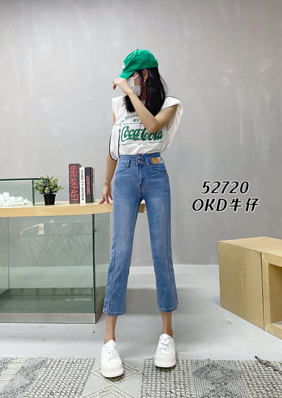 [okd] straight slim versatile jeans 52720\zxl