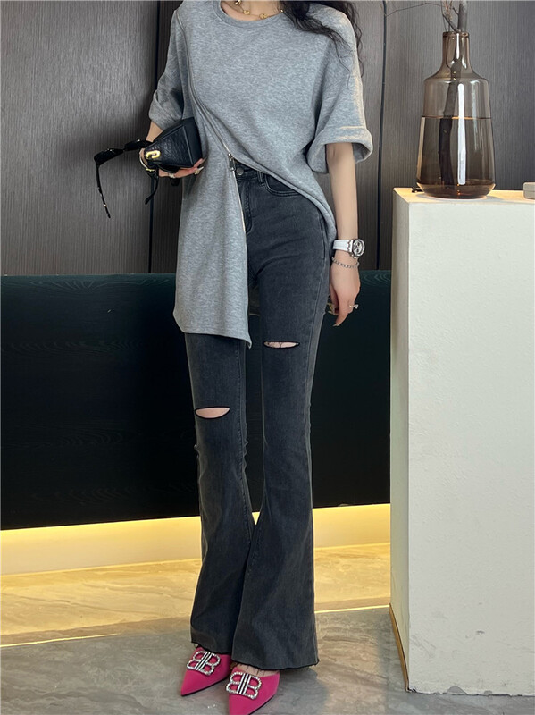 [QQ shop] simple basic versatile jeans 671-1\ozq