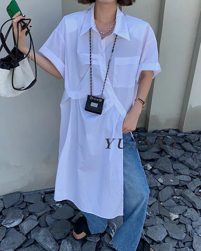 [Yuanxi] design pleated loose dress 899\lsl