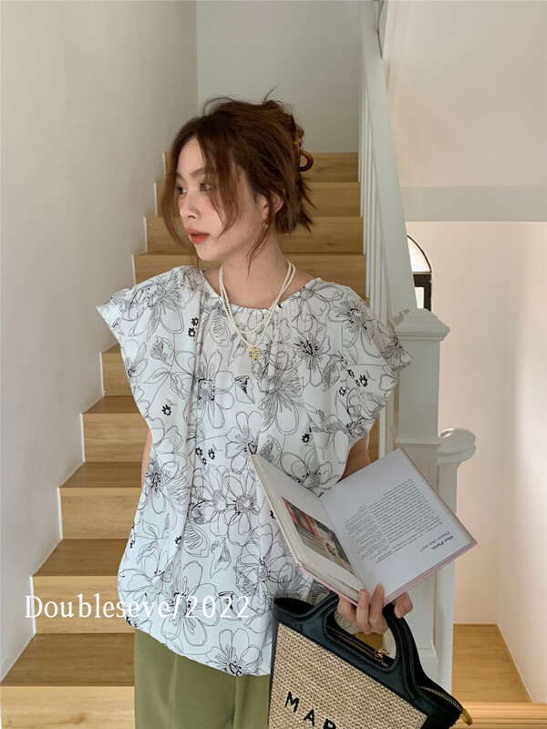 Recommended by buyers! [double seven] fashion printed pullover shirt 28937\zxx