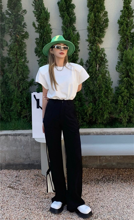 New year in early spring! [ID] fashionable Japanese style casual pants 9228\lsl