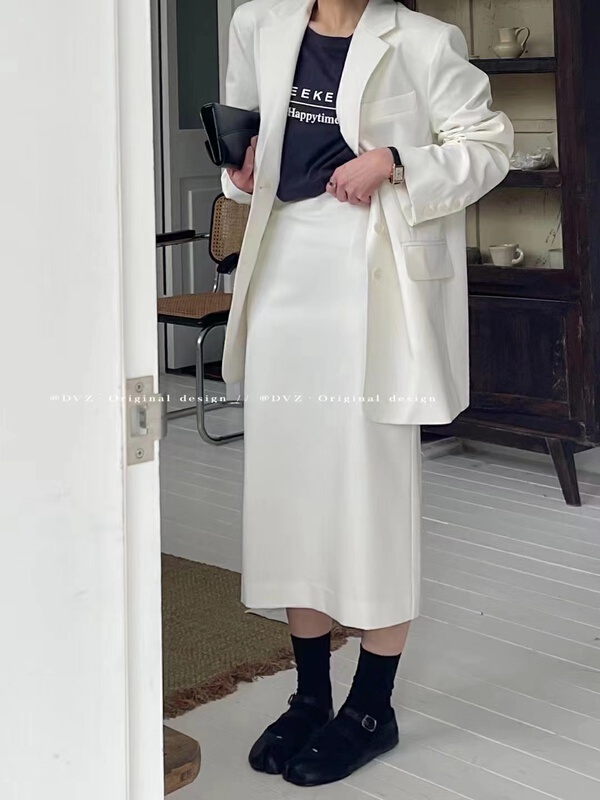 Original price 89.11! New year in early spring! [dvz] Korean fashion slim skirt (only selling skirt) 9865\zxx