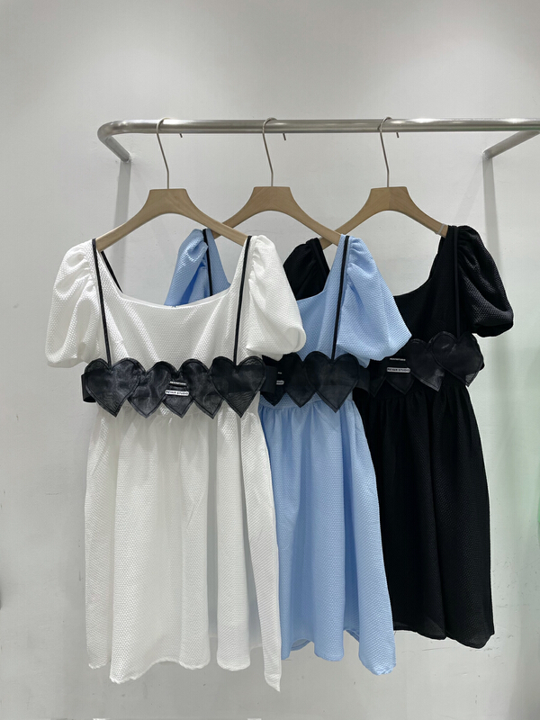 [dawg king] lady temperament baby slim dress (with suspenders) 9567\cl