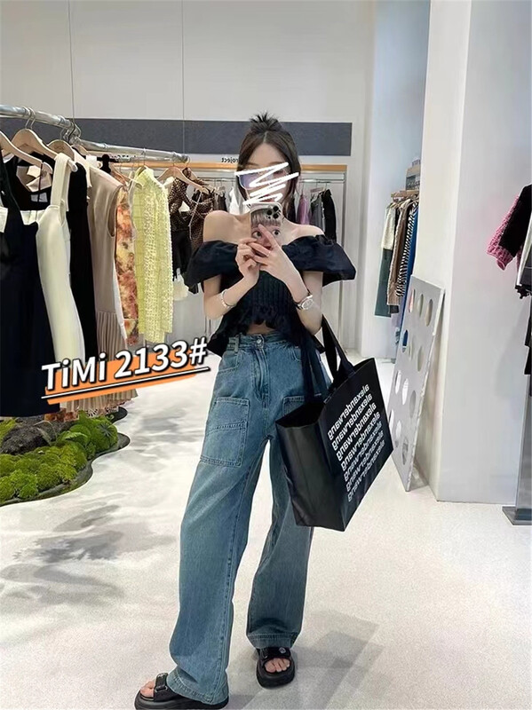 [TIMI] niche jeans with two side pockets 2133\lsw