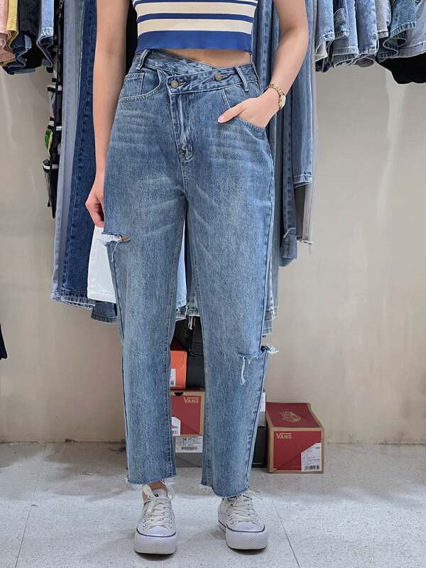 Live broadcast ③! [kJ] Korean design cut daddy jeans 2920\zxl