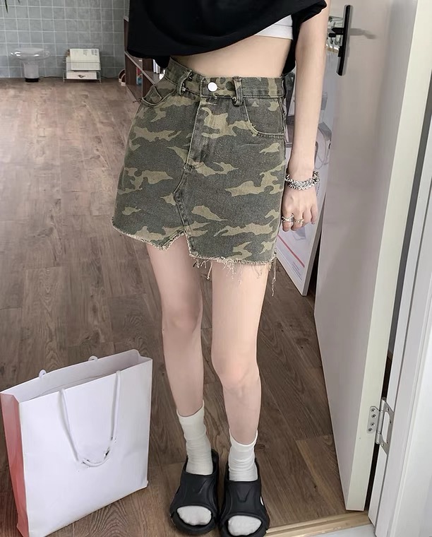 [TIMI] camouflage personalized fashion skirt 2066\lsw