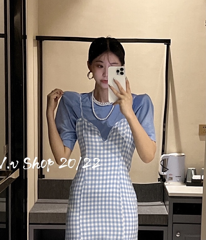 [v.v] simple pure color casual versatile short sleeve T-shirt (T-shirt only) 7326\zxx