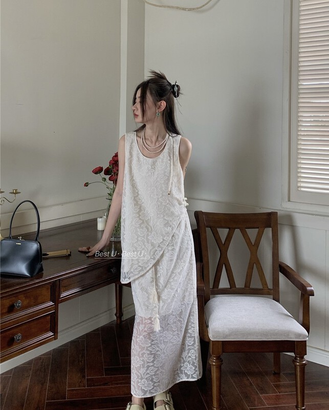 【 best u 】 Lace French slim skirt 56165\lsw