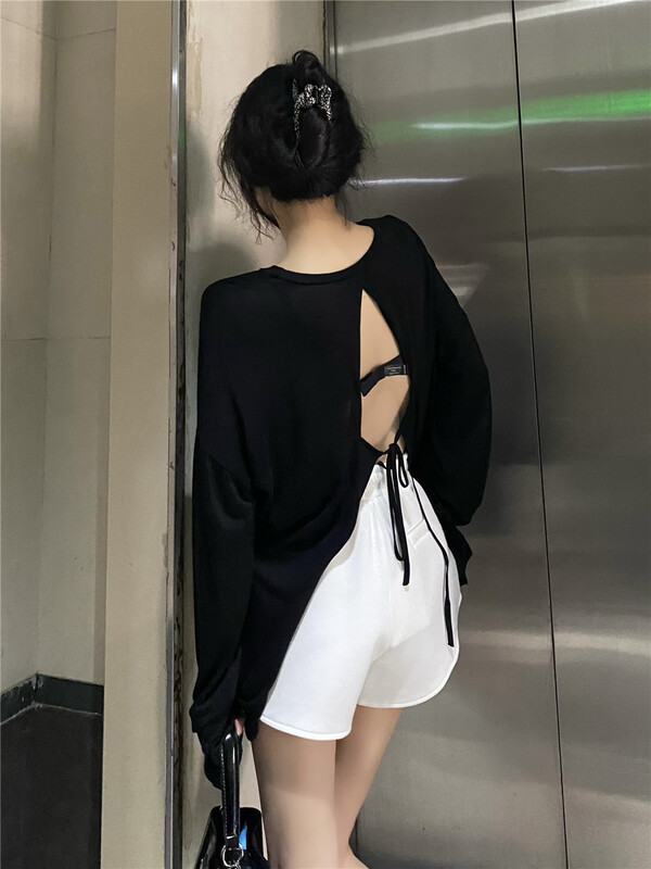 [QQ shop] loose and versatile comfortable rabbit sunscreen shirt 7101\ozq