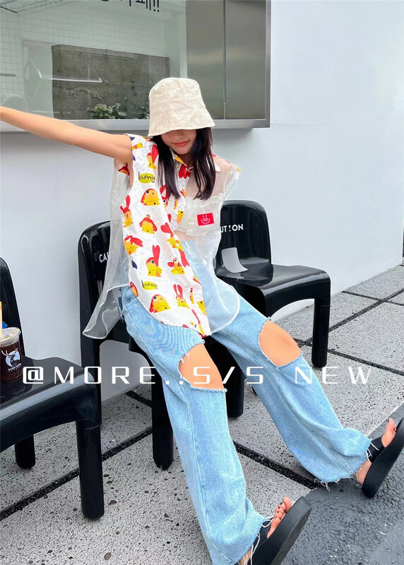 [more] cartoon printed fashion shirt 88167\ozq
