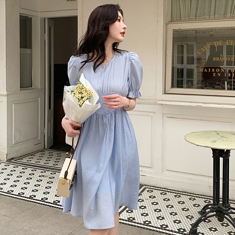 [Hanna inclusive] French elegant slim dress m3152\xj