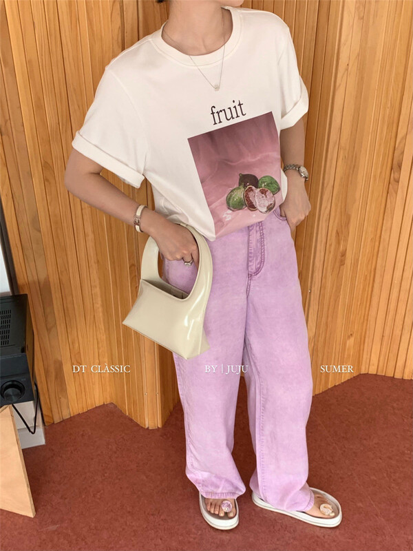 [DT class] straight baggy wide leg jeans 4820\xyj