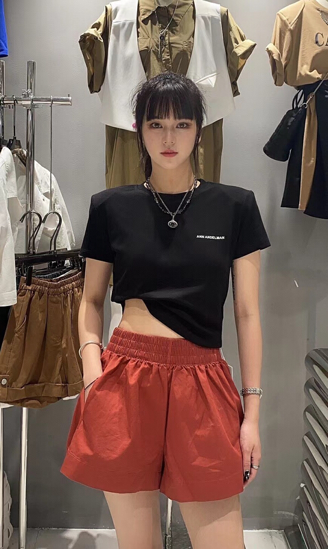 [Yuanxi] simple, fashionable and versatile short sleeve T-shirt 941\lsl