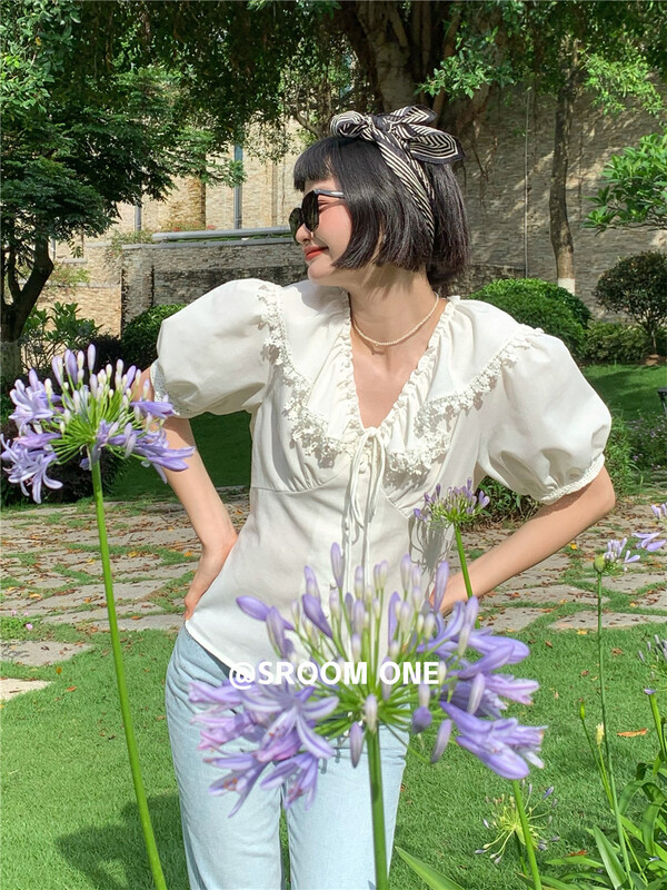 [s.room] sweet, gentle and versatile shirt ys2-5018\lsl