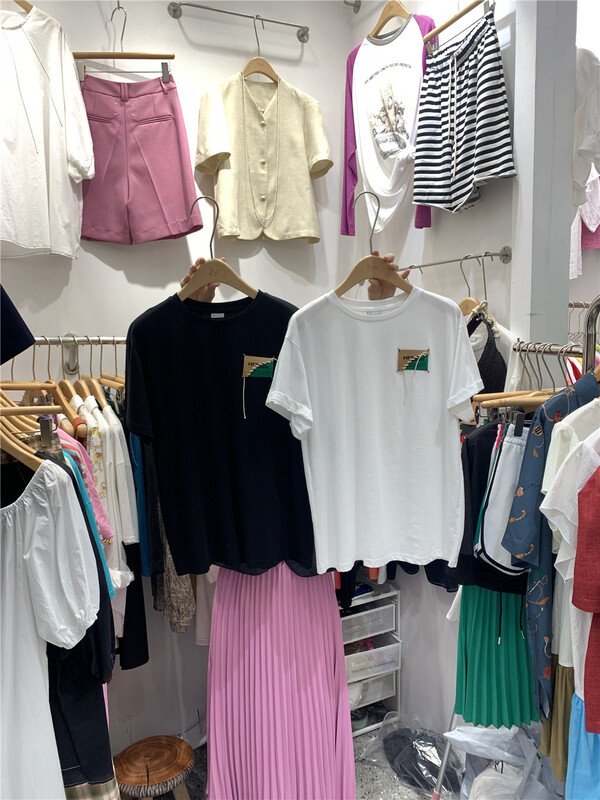 [JY] round neck casual printed short sleeve T-shirt 6687\zzl